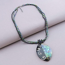 картинка Подвеска Галиотис Бисер 47 см от магазина Wolves