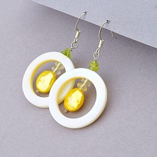 картинка Серьги Перламутр Жемчуг от магазина Wolves