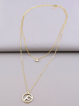 картинка Подвеска 'XUPING' 46 см (позолота 18к) от магазина Wolves