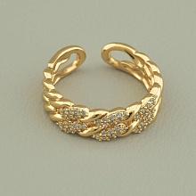 картинка Кольцо 'XUPING' Фианит (позолота 18к) от магазина Wolves