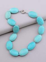 картинка Бусы Бирюза 45 см от магазина Wolves