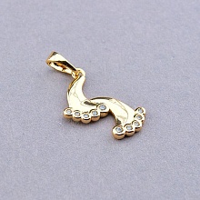 картинка Кулон 'XUPING' Фианит (позолота 18к) от магазина Wolves