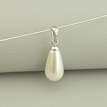 картинка Кулон 'XUPING' Майорка  (родий) от магазина Wolves