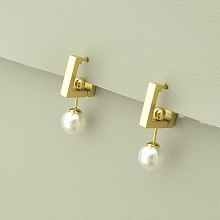 картинка Серьги 'XUPING' Майорка (позолота 18к (лимонная)) от магазина Wolves