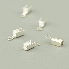 картинка Зажим Серебро(925) 8x2мм от магазина Wolves