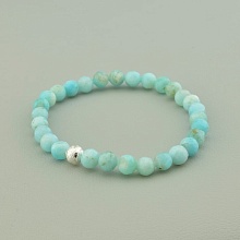 картинка Браслет 'SUNSTONES' Амазонит 18 см от магазина Wolves