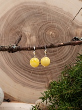 картинка Элитные Серьги Цитрин №1 от магазина Wolves