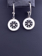 картинка Серьги 'XUPING' Фианит  (родий) от магазина Wolves