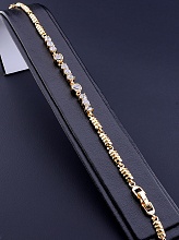 картинка Браслет 'XUPING' Фианит 18 см (позолота 18к) от магазина Wolves