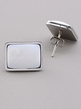 картинка Серьги Перламутр 16x10мм от магазина Wolves