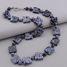 картинка Бусы Обсидиан 54 см от магазина Wolves