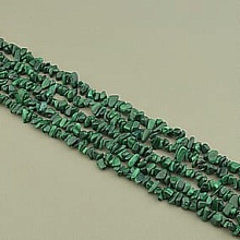 картинка Нитка Малахит 38 см (Без замка) от магазина Wolves