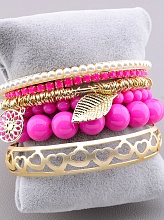 картинка Браслет Чешский хрусталь 'FJ' от магазина Wolves