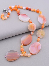 картинка Бусы Сердолик 60 см от магазина Wolves