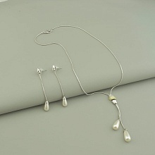 картинка Подвеска+Серьги Майорка Фианит 45 см от магазина Wolves