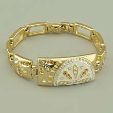 картинка Браслет 'Abella' Фианит Эмаль 19 см от магазина Wolves