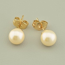 картинка Серьги 'XUPING' Майорка (позолота 18к) от магазина Wolves