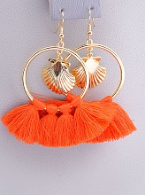 картинка Серьги Нитки 'FJ' от магазина Wolves