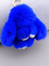 картинка Брелок Кролик Мех натуральный от магазина Wolves