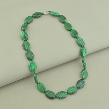 картинка Бусы 'SUNSTONES' Малахит 42 см от магазина Wolves