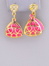 картинка Серьги 'Fashion' Эмаль Бижутерный сплав8 3 г от магазина Wolves