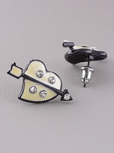 картинка Серьги 'Fashion' Эмаль Бижутерный сплав4 91 г от магазина Wolves