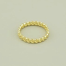 картинка Кольцо 'XUPING' (позолота 18к (лимонная)) от магазина Wolves