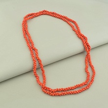 картинка Бусы Коралл 118 см от магазина Wolves