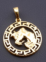 картинка Кулон  'XUPING' (позолота 18к) от магазина Wolves