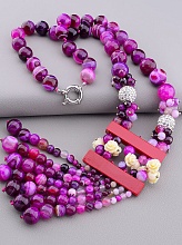 картинка Бусы Агат 60 см от магазина Wolves