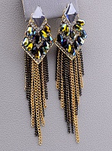 картинка Серьги Чешский хрусталь Сrystal от магазина Wolves