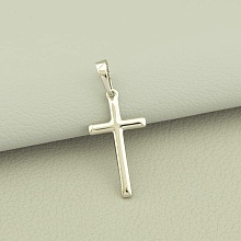 картинка Крестик 'XUPING' (родий) от магазина Wolves