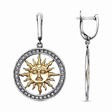 картинка Серьги 3467150Ч1 от магазина Wolves