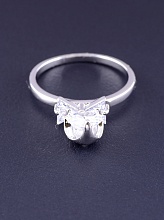 картинка Кольцо Фианит 'XUPING' (родий) от магазина Wolves