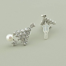 картинка Серьги 'XUPING' Майорка (родий) от магазина Wolves