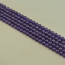 картинка Нитка Аметист 38 см 10 мм (Без замка) от магазина Wolves