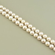 картинка Нитка из Жемчуга, розовая, без замка 41 см 11 мм от магазина Wolves