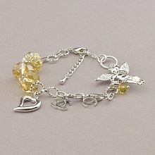 картинка Браслет 'Winniana' 17 см (родий) от магазина Wolves