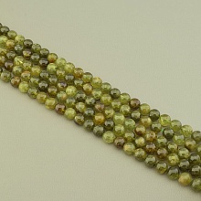 картинка Нитка Гранат 38 см 9 5 мм (Без замка) от магазина Wolves