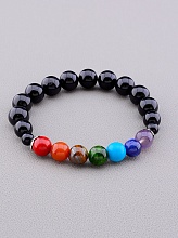 картинка Браслет 'SUNSTONES' Самоцветы 18 см от магазина Wolves