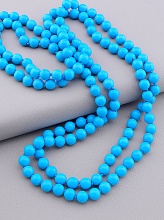 картинка Бусы Бирюза 150 см от магазина Wolves