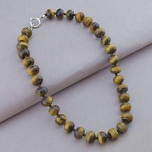 картинка Бусы Тигровый глаз 45 см от магазина Wolves