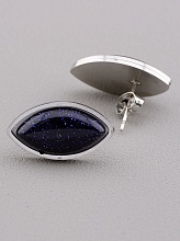 картинка Серьги Каирская ночь 21x10мм от магазина Wolves