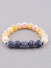 картинка Браслет 'SUNSTONES' Агат 18 см от магазина Wolves