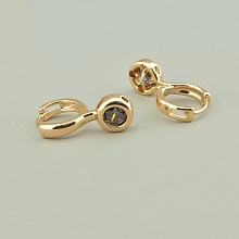 картинка Серьги 'XUPING' Фианит (позолота 18к) от магазина Wolves