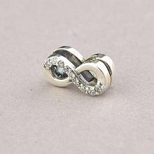картинка Клипса 'Pandora style' Фианит Серебро(925) от магазина Wolves