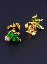 картинка Серьги 'XUPING' Фианит (позолота 18к) от магазина Wolves