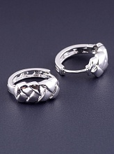 картинка Серьги 'XUPING' (родий) от магазина Wolves
