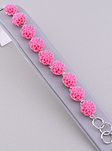 картинка Браслет '' Полимерная глина Бижутерный сплав 18 см от магазина Wolves