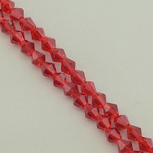 картинка Нитка Чешский хрусталь 30 см 7 5 мм (Без замка) от магазина Wolves